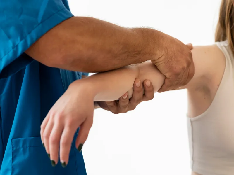 Chiropractic care for elbow pain at Towson Integrative Health in Towson